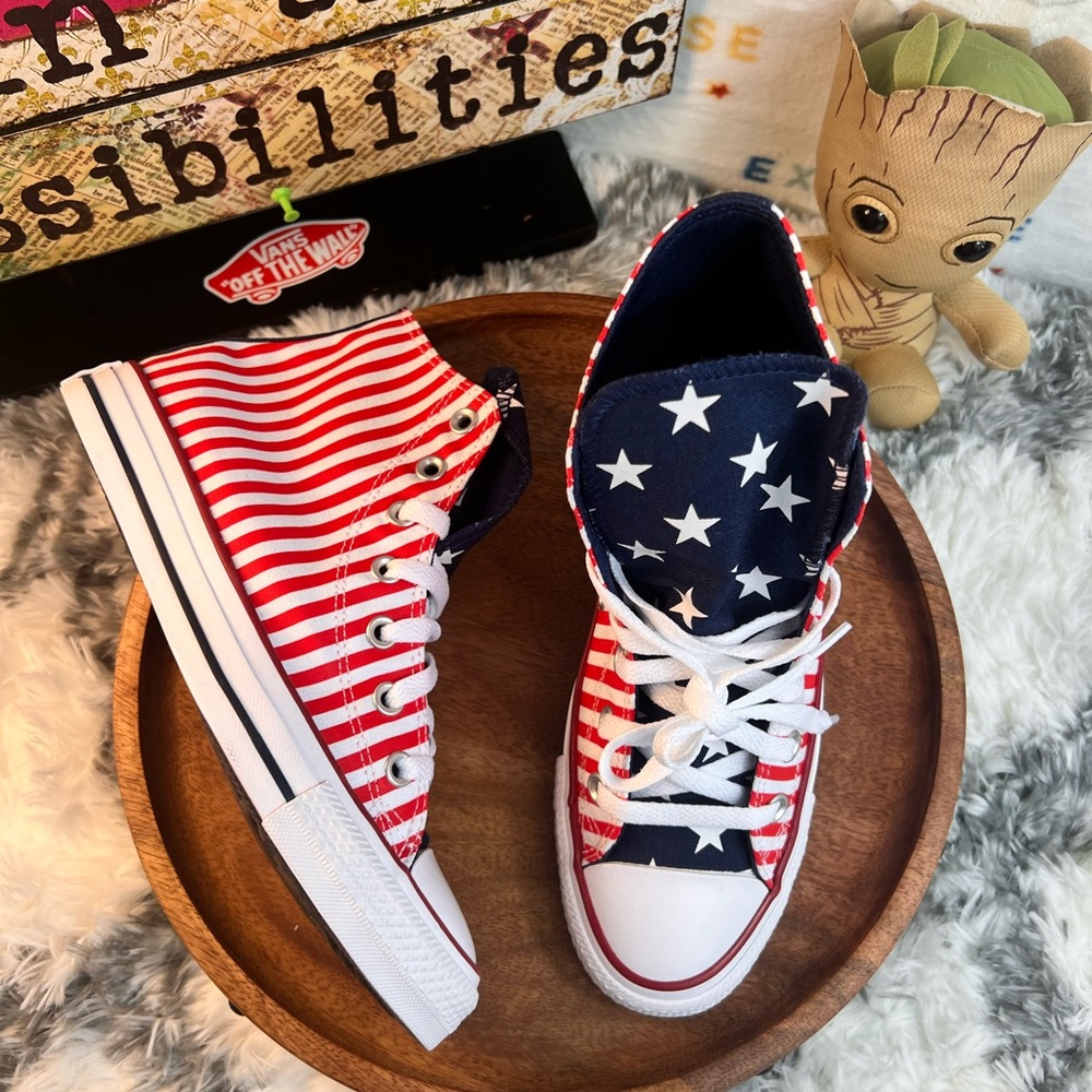 CONVERSE CTAS HI AMERICAN FLAG - Picture 3 of 11